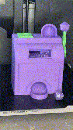 D20 Slot Machine Dice Tower
