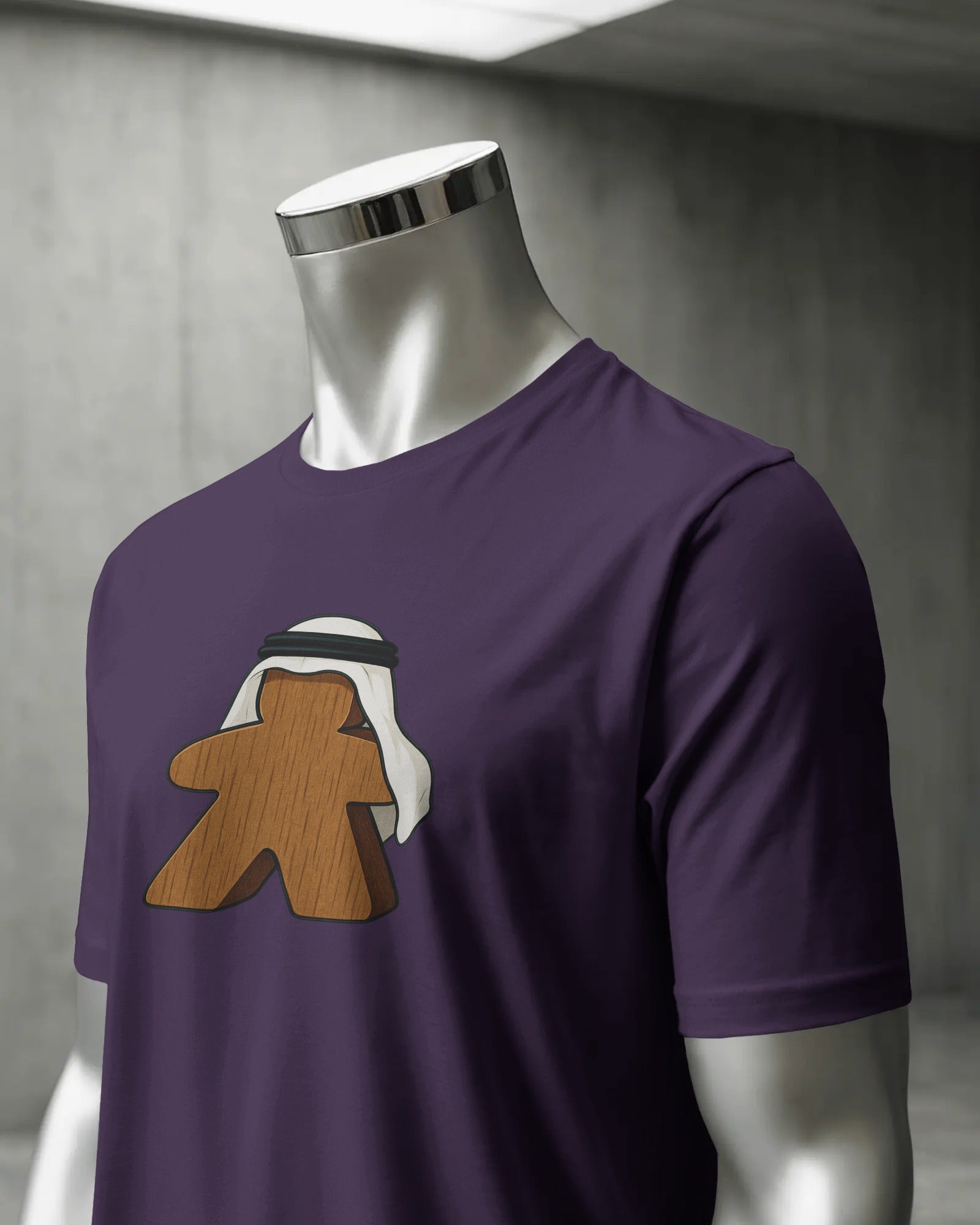 Emirati Meeple Unisex T-Shirt | Purple