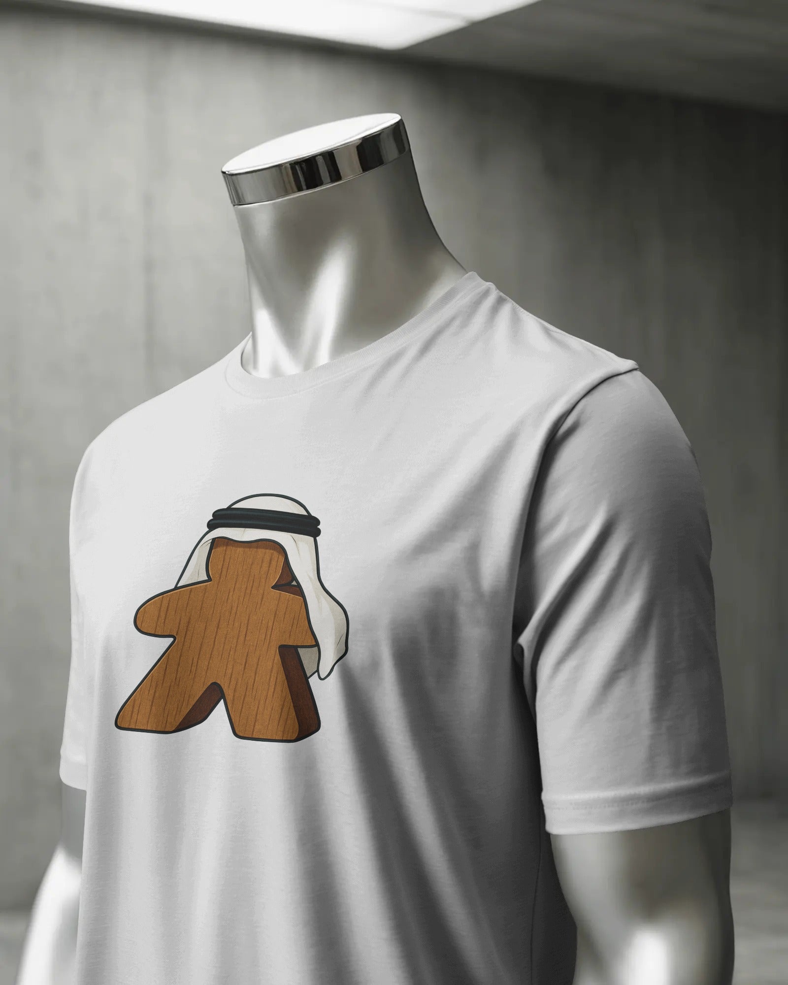 Emirati Meeple Unisex T-Shirt | White