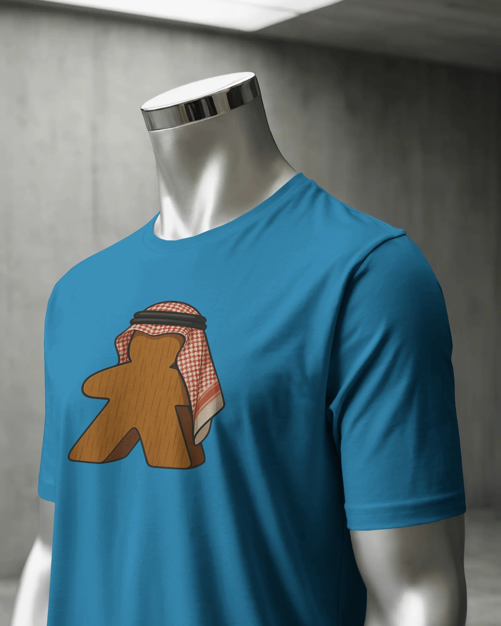 Saudi Meeple Unisex T-Shirt | Blue