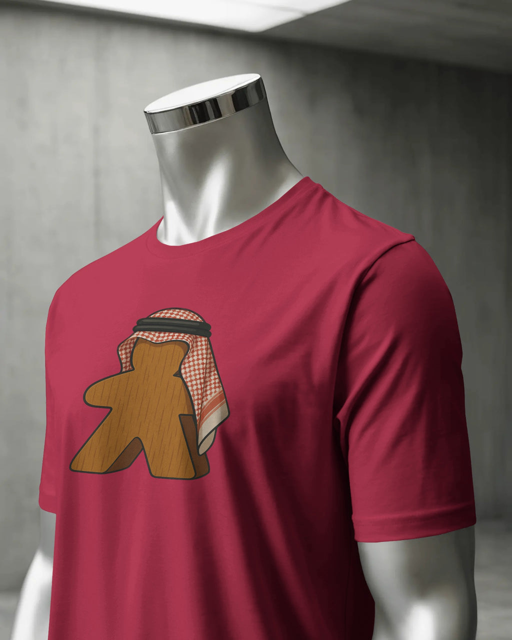 Saudi Meeple Unisex T-Shirt | Red