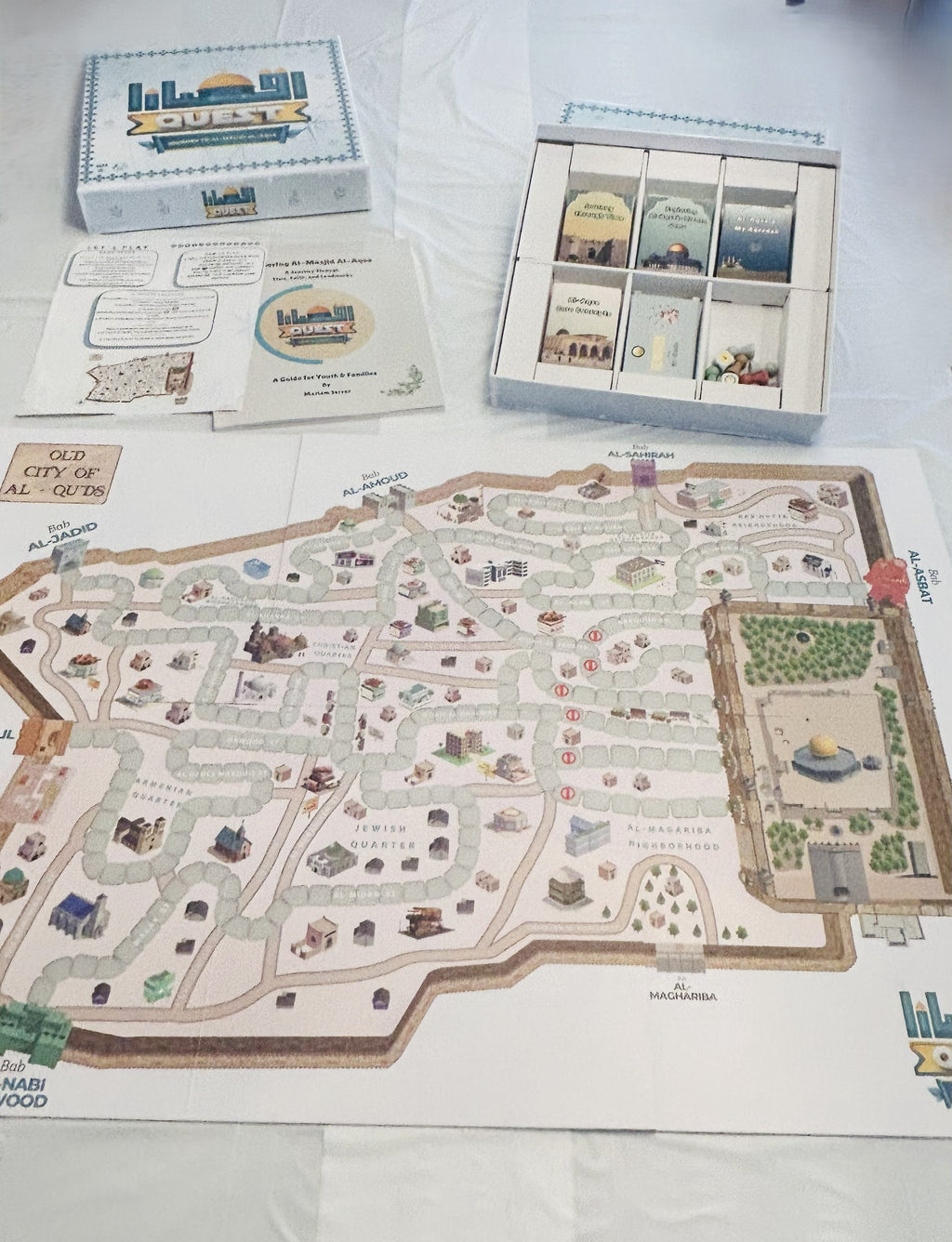 Aqsana Quest Boardgame