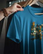 Boardgamer Unisex T-Shirt | Arabic | Blue