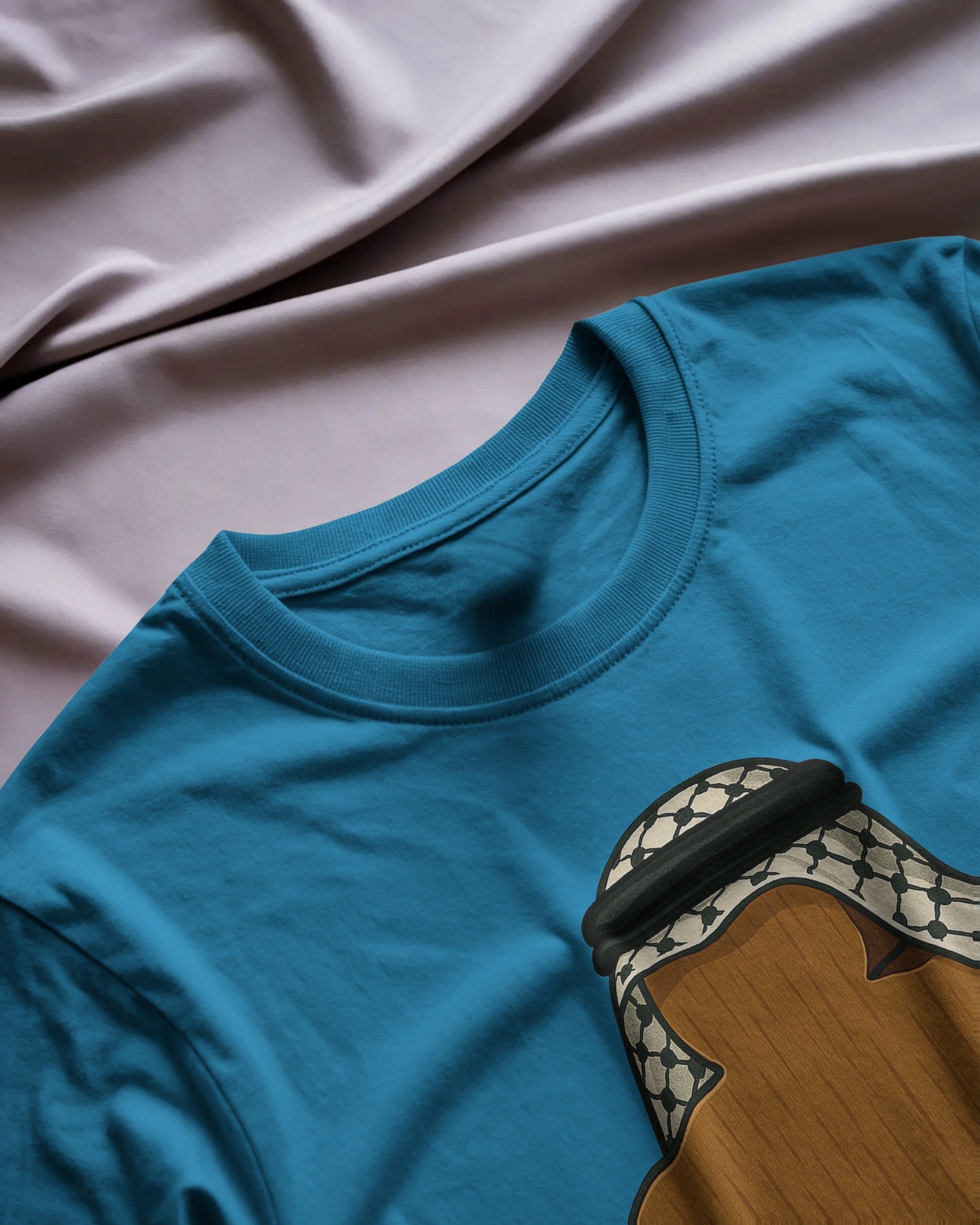 Palestinian Meeple Unisex T-Shirt | Blue