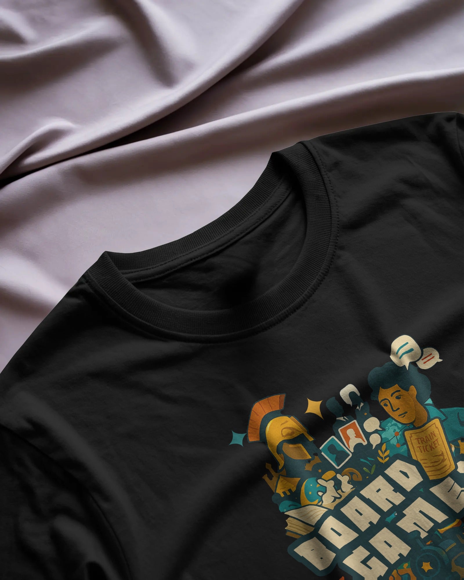 Boardgamer Unisex T-Shirt | English | Black